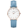 CLUSE CL30046 Minuit Rose Gold White Retro Blue Women's Watch Cluse