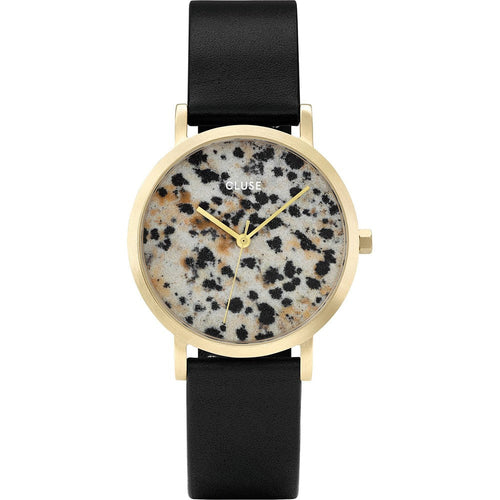 CLUSE CL40105 La Roche Petite Gold Dalmatian/Black Women's Watch Cluse