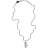 Diesel DX1342040 Single Pendant Silver Necklace