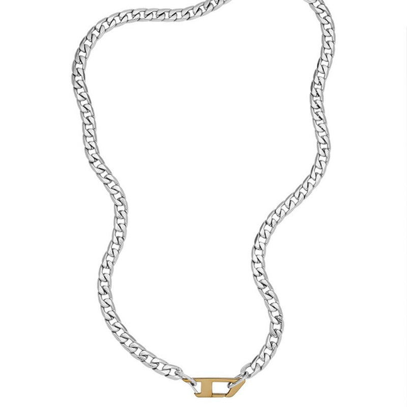 Diesel DX1343040 Chain D Logo necklace