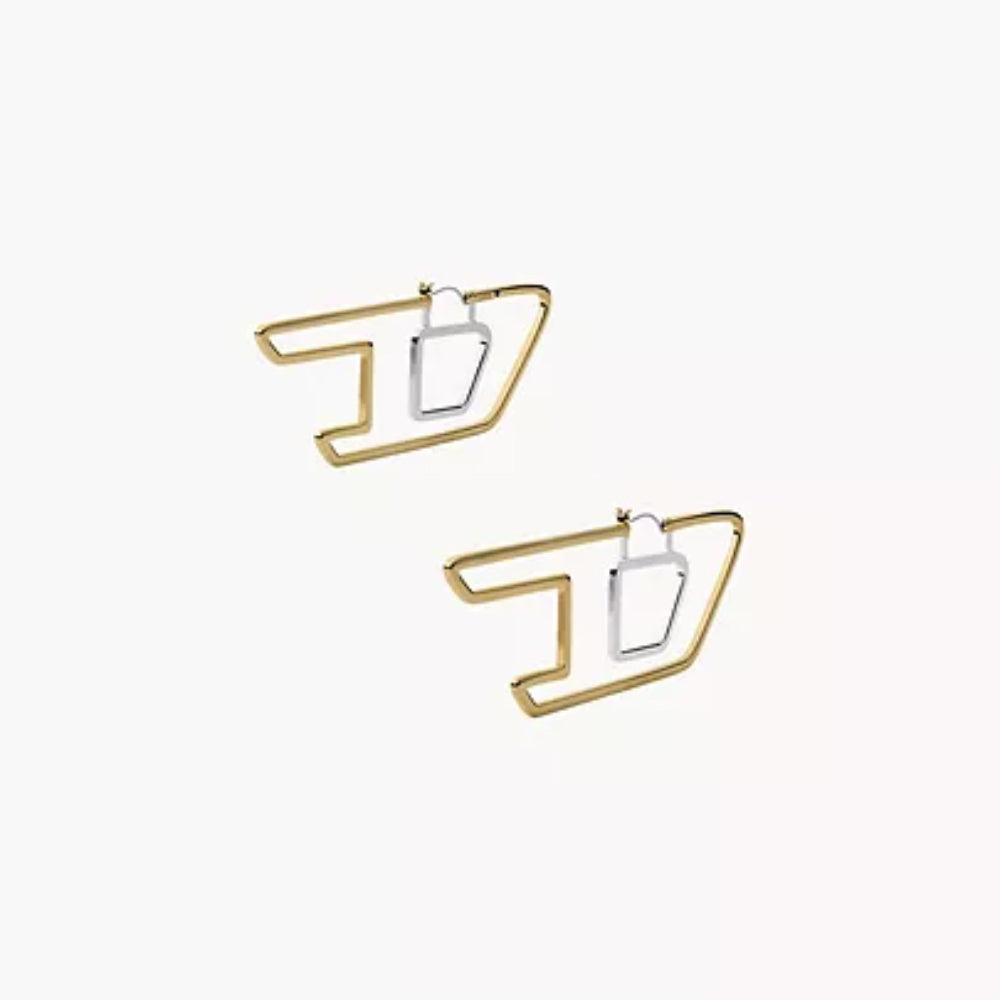 Diesel DX1364931 Men's Stainless Steel Hoop Earring