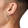 Diesel DX1364931 Men's Stainless Steel Hoop Earring