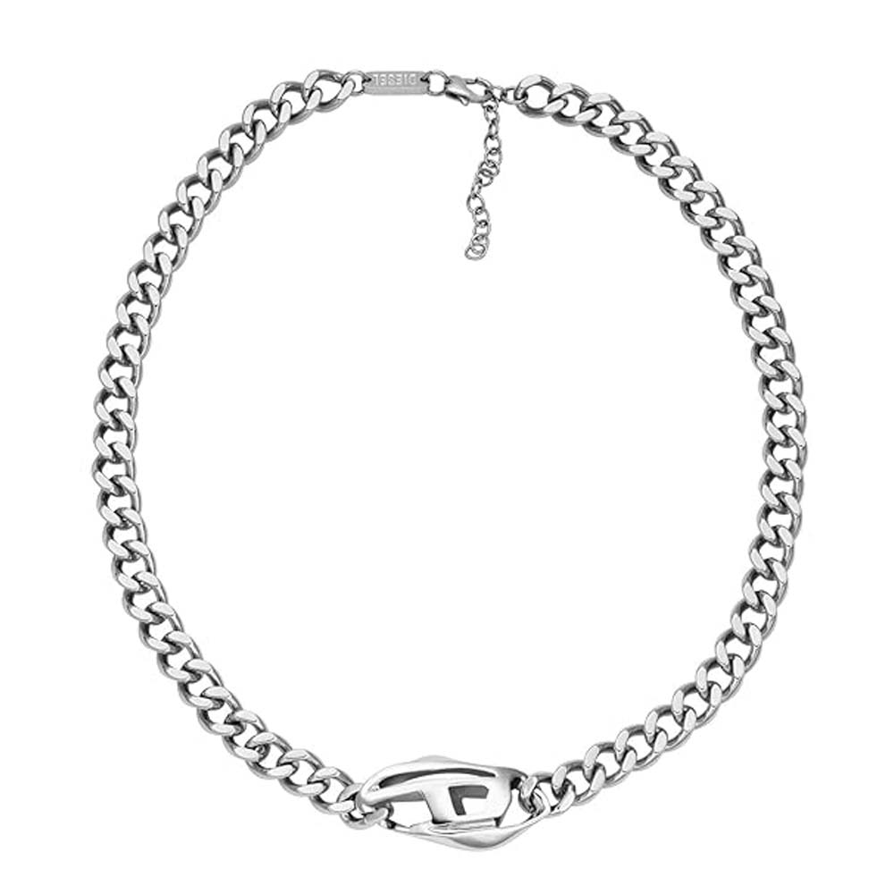 Diesel DX1412040 Stainless steel chain necklace
