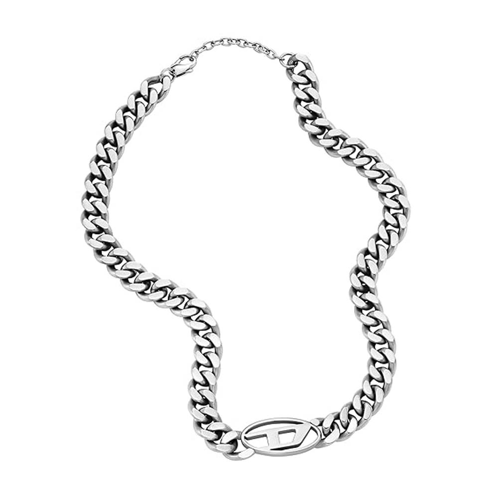 Diesel DX1433040 Steel Silver Pendant