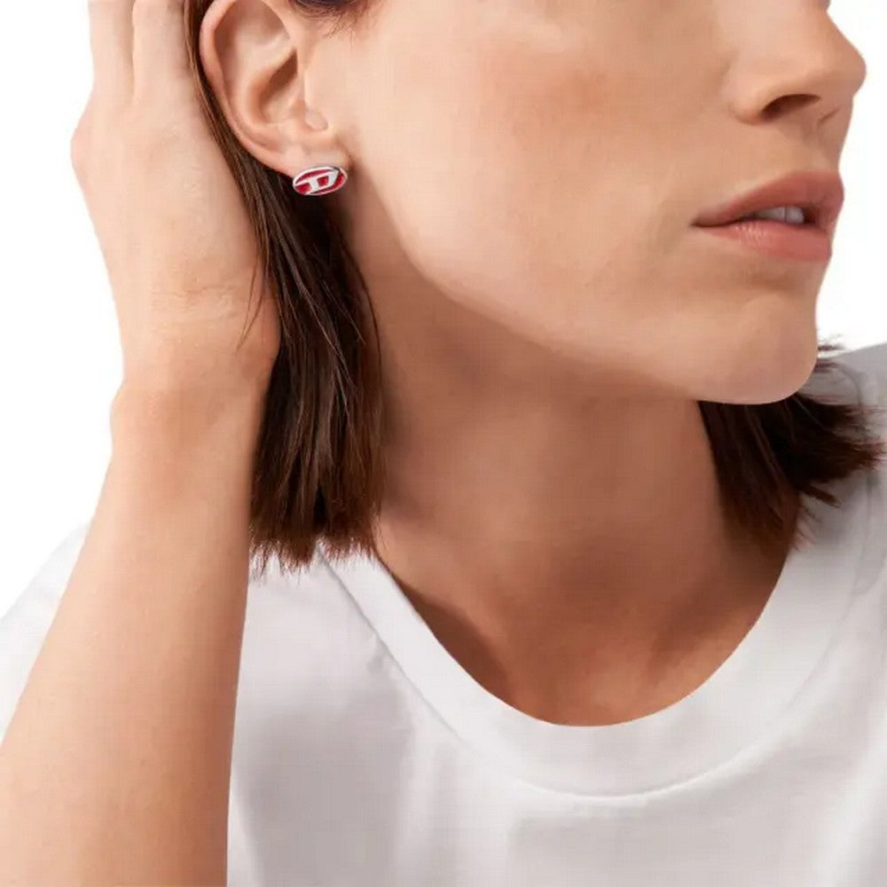 Diesel DX1443040 Unisex Stainless Steel Earring,