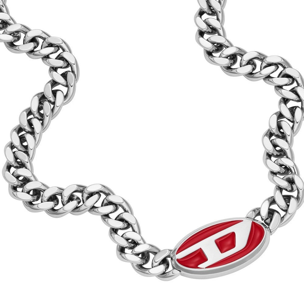 Diesel Mens Necklace DX1446040 Stainless Steel