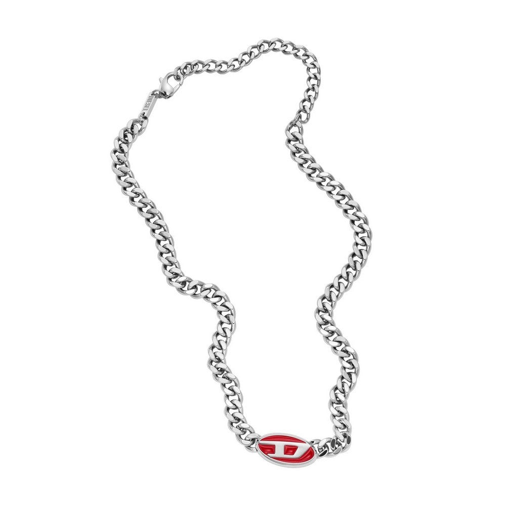Diesel Mens Necklace DX1446040 Stainless Steel