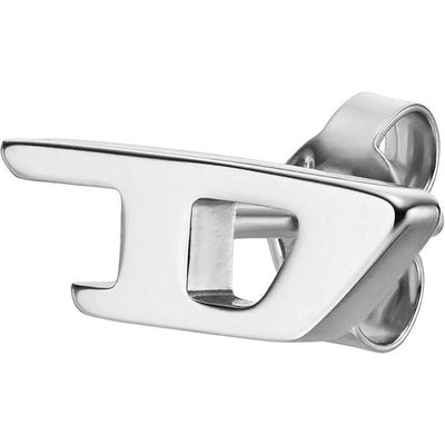 Diesel DX1519040 Men's Steel Silver Stainless Steel Earrings