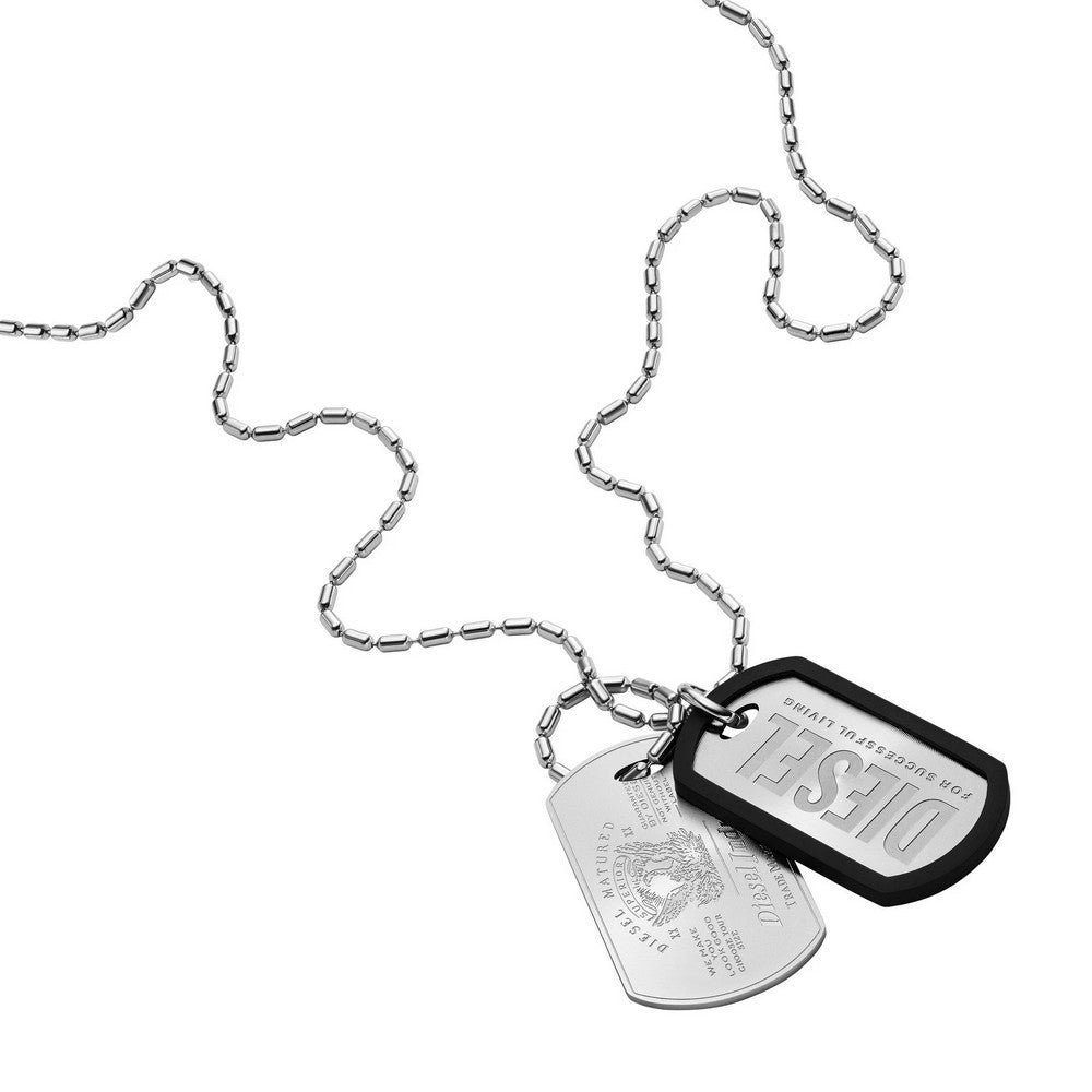 Diesel Mens Necklace DX1553040 Stainless Steel