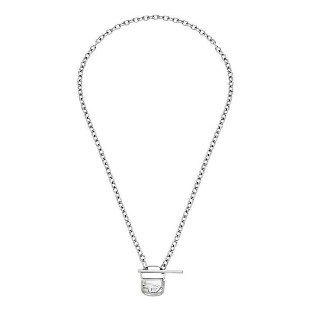 Diesel DX1593040 1DR Bag Charm Necklace