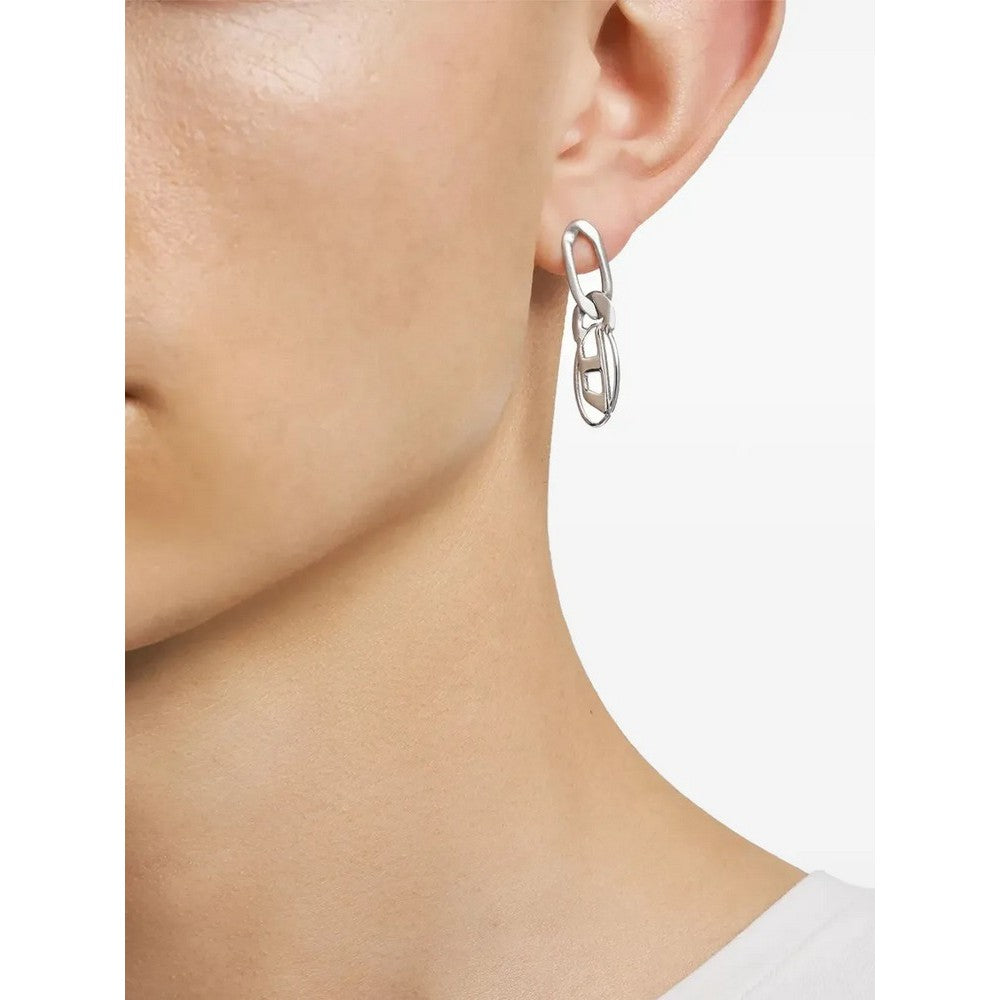 Diesel DX1598040 Oval D Logo single earring