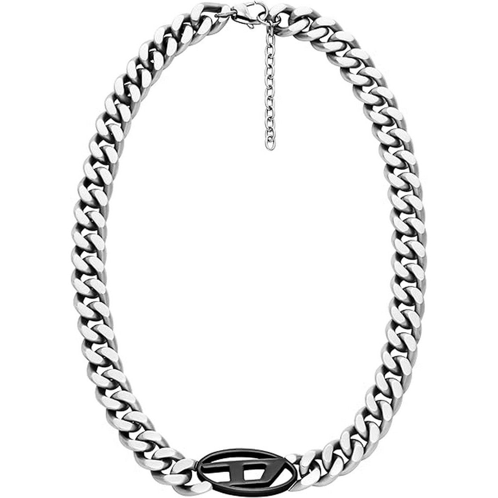 Diesel DX1635931 Two-Tone Stainless Steel Chain Necklace