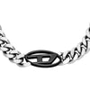 Diesel DX1635931 Two-Tone Stainless Steel Chain Necklace