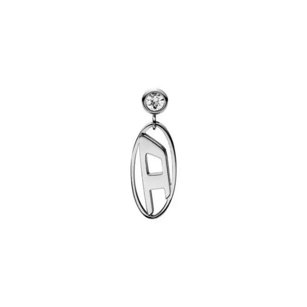 DIESEL DX1655040 EARRING, Stainless Steel, Silver
