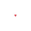 Diesel DX1667040 Heart and Letters Stud Earring