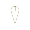 Diesel DX1670710 D Logo Gold-Tone Necklace