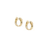Diesel DX1671710 D Logo Gold-Tone Earring