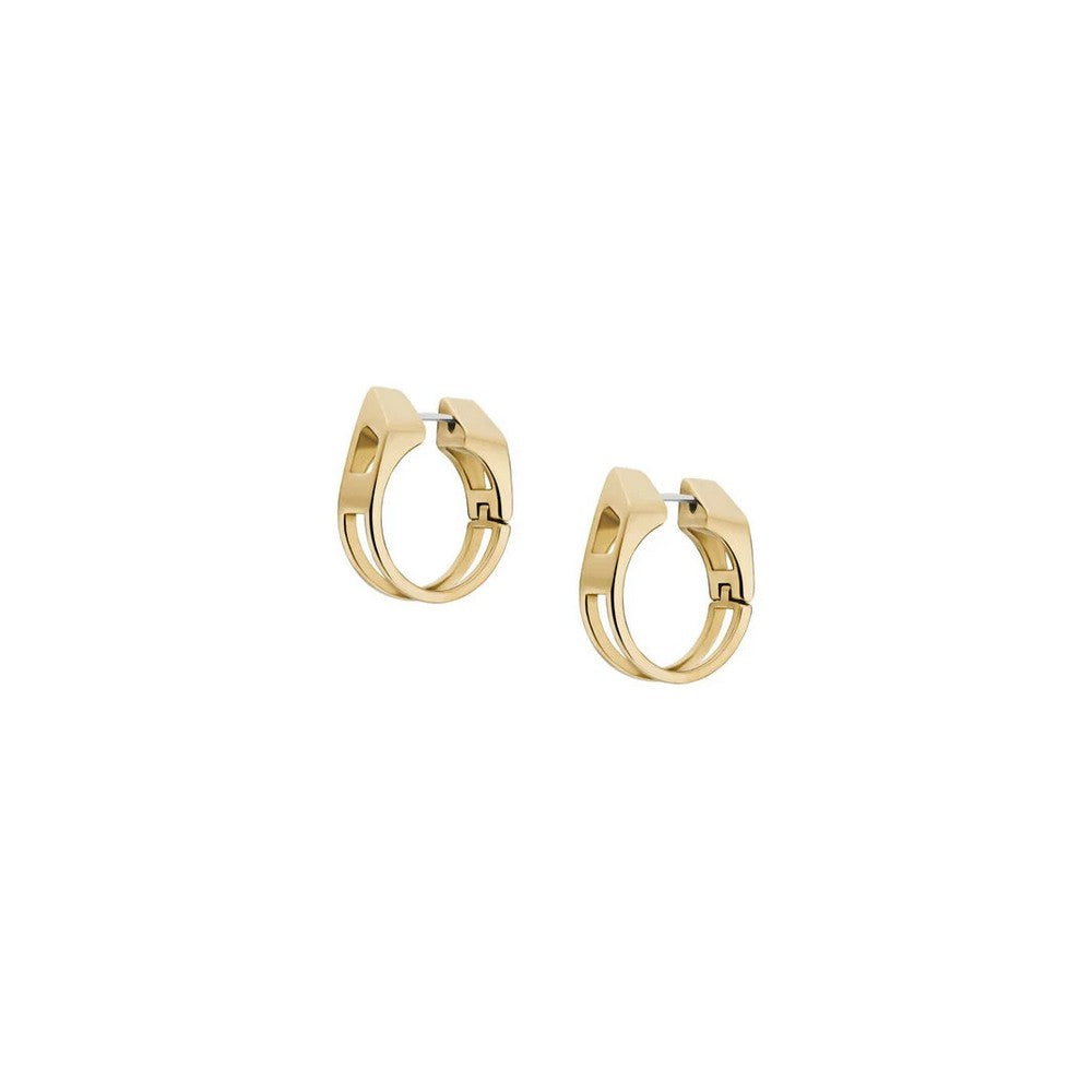 Diesel DX1671710 D Logo Gold-Tone Earring