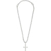 Diesel DX1674040 Font Cross Necklace