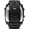 Diesel DZ1404 Franchise Black Leather Men's Watch