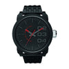 DIESEL DZ1460 Double Down Quartz Black Silicone Watch Diesel