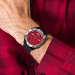 DIESEL DZ1893 Crusher Digital Black Silicone Men's Watch