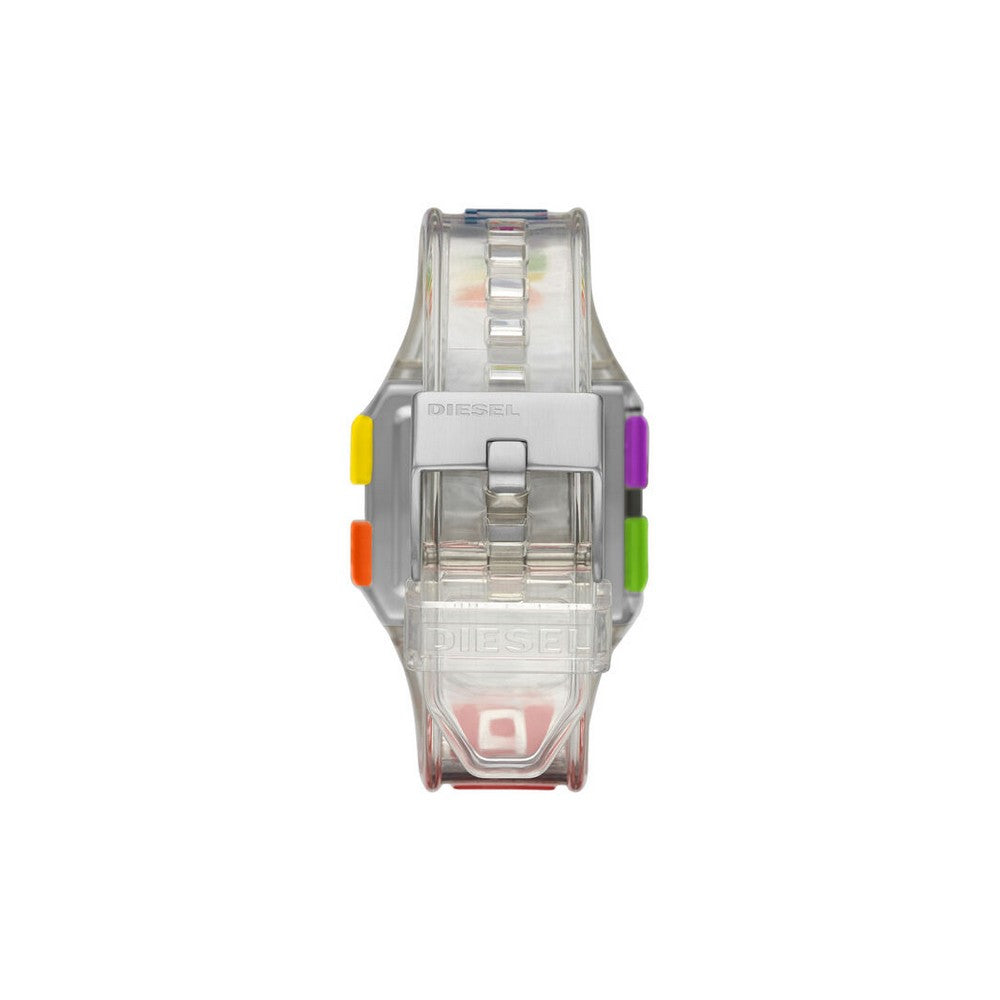 DIESEL DZ1935 Limited-edition Chopped Digital Transparent Men's Watch