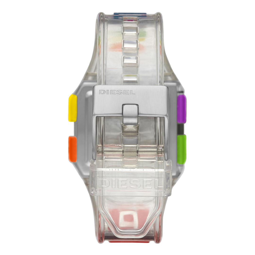 DIESEL DZ1935 Limited-edition Chopped Digital Transparent Men's Watch Diesel