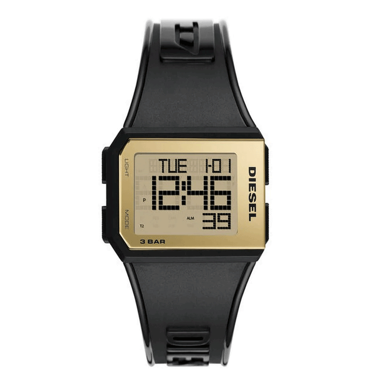 DIESEL DZ1943 Chopped Digital black-Gold Men's Watch