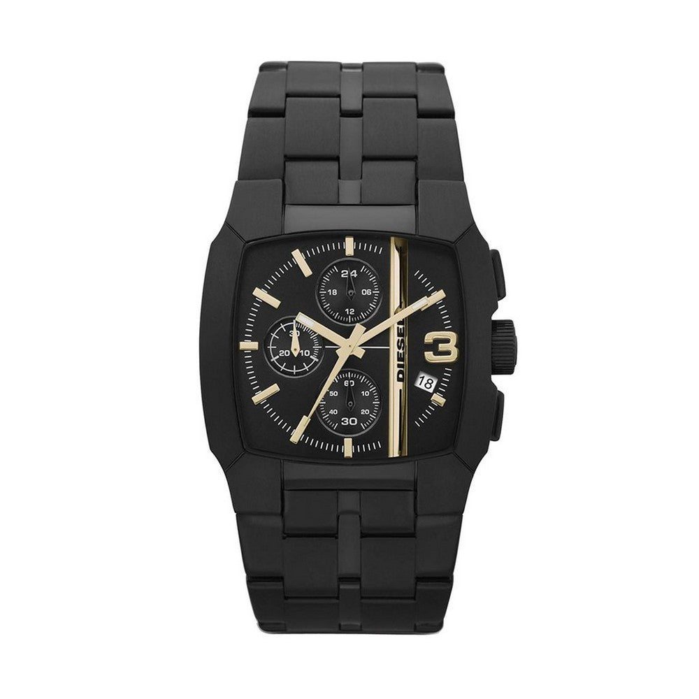 DIESEL DZ4259 Chronograph Ion Black Plaited Stainless Steel Men's Watch