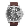 Diesel DZ4290 Mega Chief Chronograph Brown Leather Men's Watch