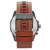 DIESEL DZ4306 Mega Chief GMT Black Dial Men's Watch