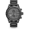 DIESEL DZ4314 Double Down Stainless Steel Chronograph Gunmetal Men's Watch Diesel