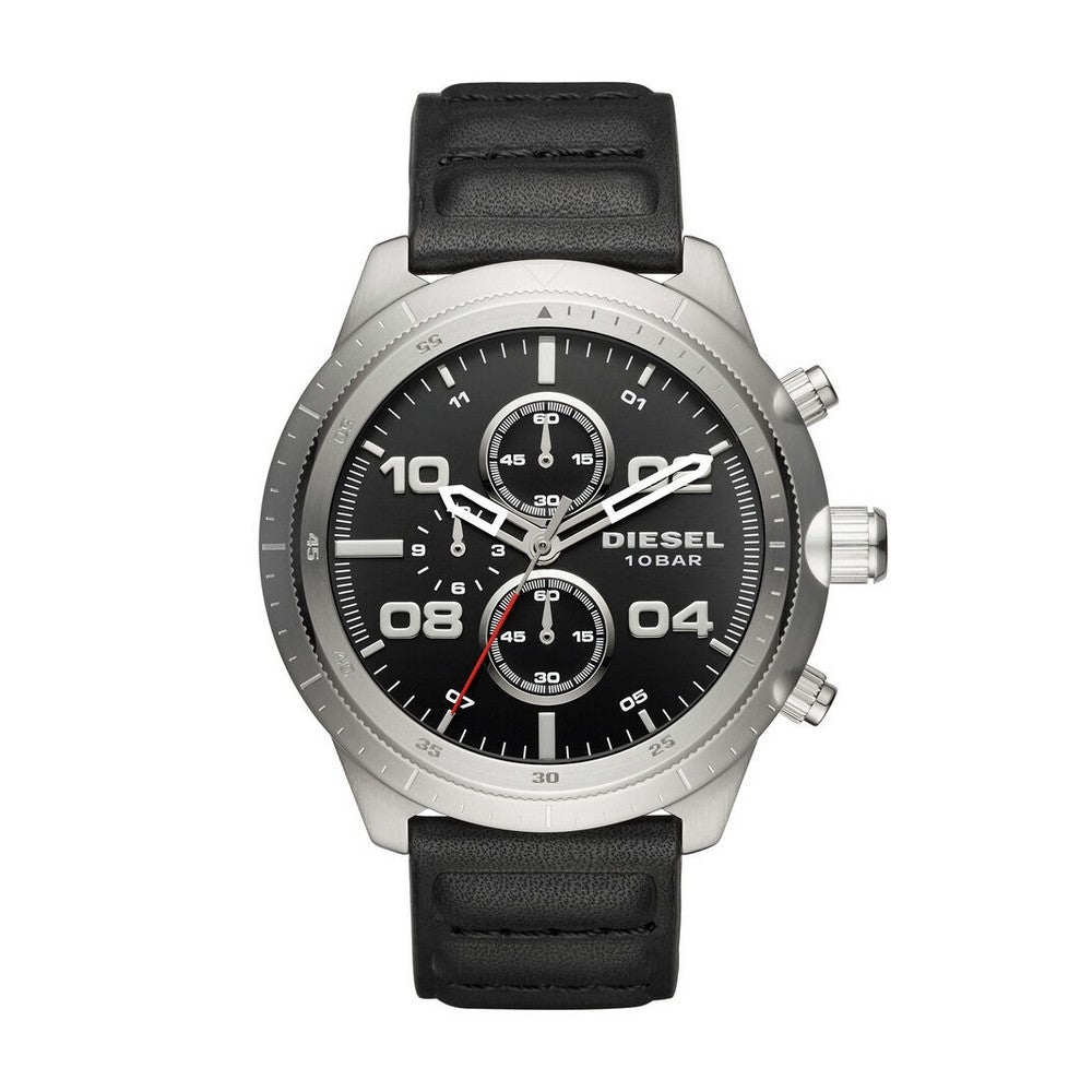 DIESEL DZ4439 Padlock Stainless Steel Black Men's watch Diesel