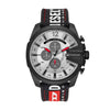 DIESEL DZ4512 Mega Chief Chronograph Black Nylon Men's Watch Diesel