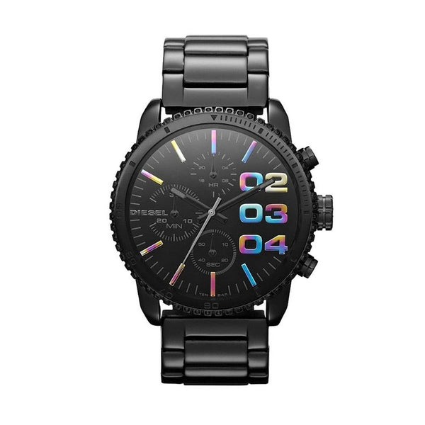 DIESEL DZ5340 Franchise Polished Steel Chronograph Women's Watch Diesel