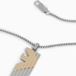 Emporio Armani Two-Tone Stainless Steel Pendant Necklace EGS3073040