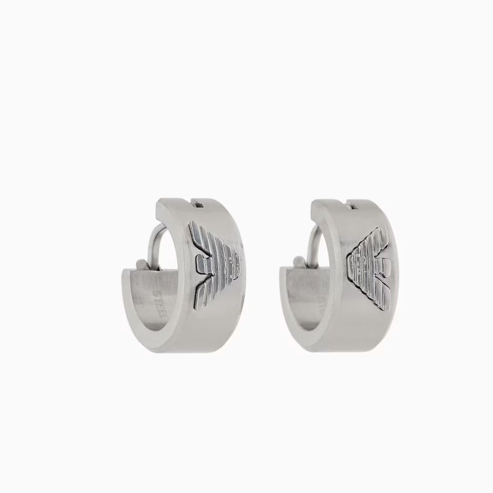 Emporio Armani Stainless Steel Hoop Earrings EGS3165040