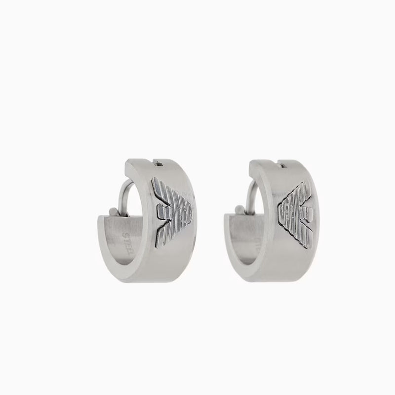 Emporio Armani Stainless Steel Hoop Earrings EGS3165040