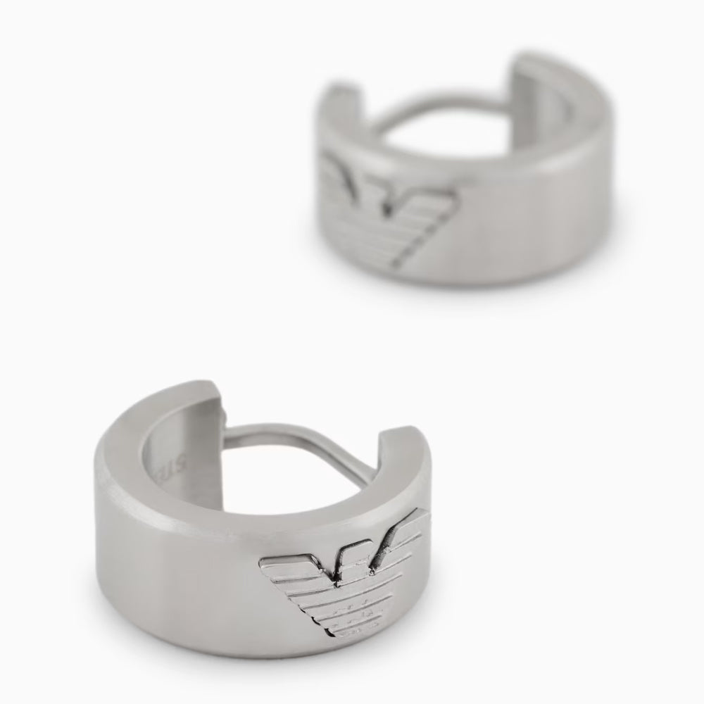 Emporio Armani Stainless Steel Hoop Earrings EGS3165040
