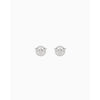 Emporio Armani EGS3238040 Stainless Steel Logo Stud Earrings