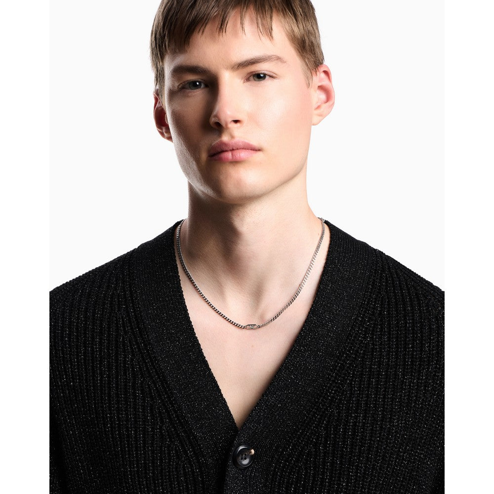 Emporio Armani EGS3246040 Twisted Chain Necklace