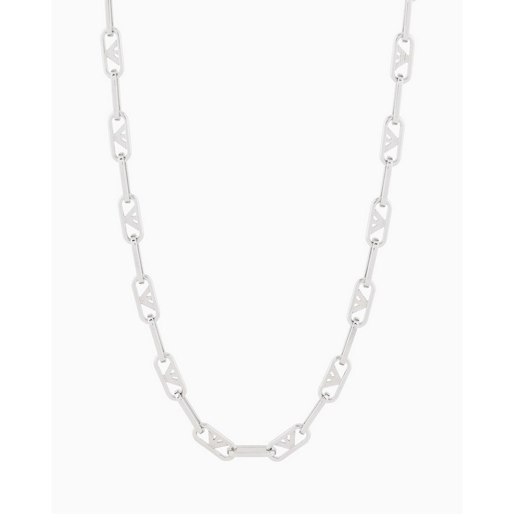 Emporio Armani EGS3248040 Twisted-Link Chain Necklace