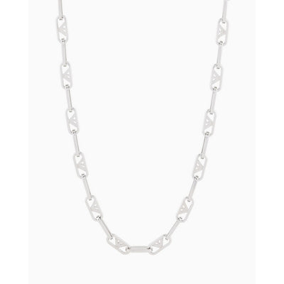 Emporio Armani EGS3248040 Twisted-Link Chain Necklace