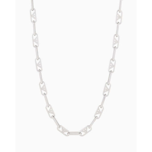 Emporio Armani EGS3248040 Twisted-Link Chain Necklace
