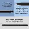 LAMY St Tri Pen Multisystem Pens black