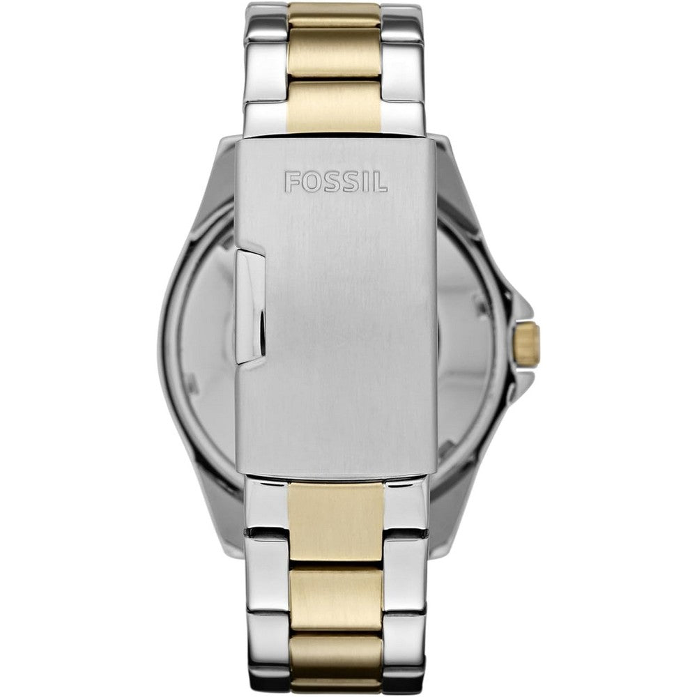 Fossil ES3204 Women's Riley Quartz Stainless Steel Multifunction Watch Color Gold Silver Model ES3204