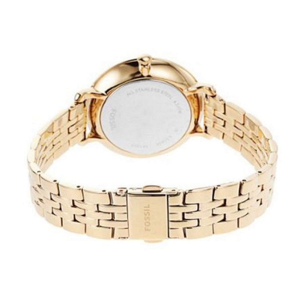Fossil ES3434 Gold Dial Analog Quartz Women's Watch