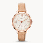 Fossil Jacqueline Sand Leather Ladies' Watch ES3487 Fossil