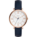 Fossil Jacqueline Navy Leather Watch ES3843 Fossil